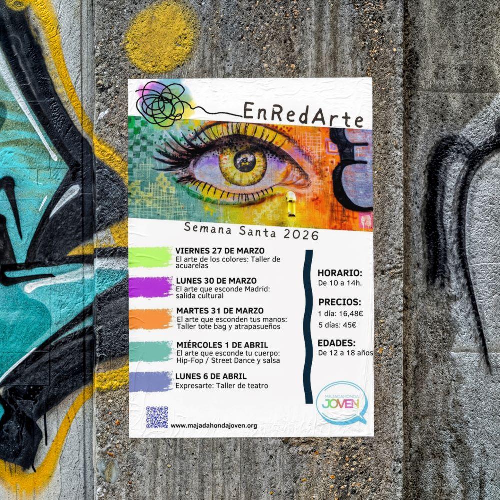 Imagen “EnRedArte”: la propuesta del Ayuntamiento para que los jóvenes disfruten de la Semana Santa en Majadahonda 